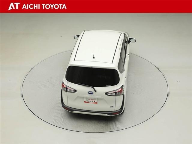 シエンタ ハイブリッドG クエロ 地デジTV 盗難防止 横滑り防止 LEDライト クルコン ドライブレコーダー スマートキー ETC 1オーナー バックモニタ DVD オ-トエアコン AUX メモリ-ナビ エアバッグ 3列シート(13枚目)