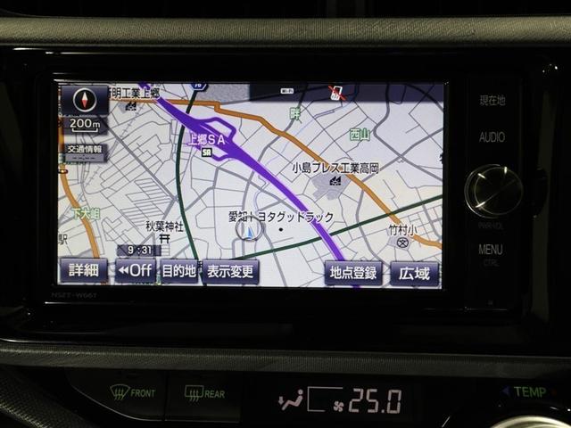 アクア Ｇ　誤発進抑制機能　バックモニタ　セキュリティー　デュアルエアバック　ナビＴＶ　ＬＥＤ　パワーウィンドウ　地デジ　ＥＳＣ　ＡＴエアコン　ＡＢＳ　パワーステアリング　オートクルーズ　アルミ　運転席エアバッグ（22枚目）