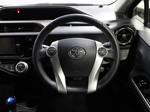 アクア Ｇ　誤発進抑制機能　バックモニタ　セキュリティー　デュアルエアバック　ナビＴＶ　ＬＥＤ　パワーウィンドウ　地デジ　ＥＳＣ　ＡＴエアコン　ＡＢＳ　パワーステアリング　オートクルーズ　アルミ　運転席エアバッグ（24枚目）