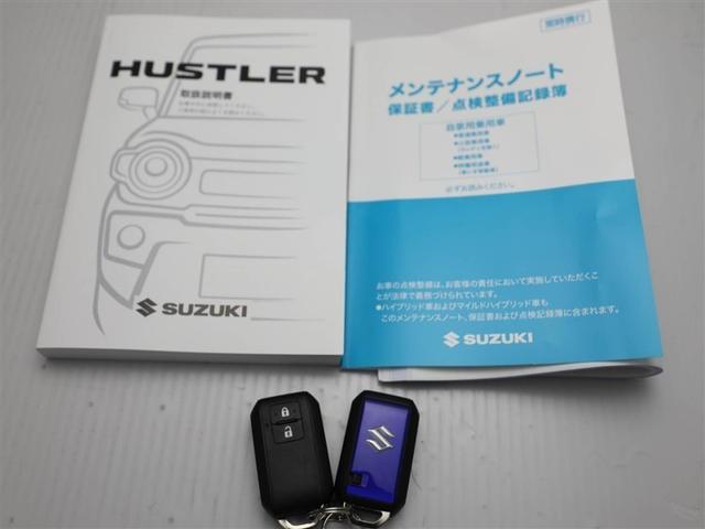 ハスラー ハイブリッドＧ　衝突回避支援システム　Ｓエネチャージ　イモビ　オートクルーズ　スマートキーシステム　ダブルエアバック　パワーステアリング　横滑り防止システム　エアコン　パワーウィンドウ　キーレスエントリー　１オーナー（26枚目）