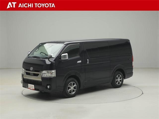 ハイエースバン スーパーＧＬ　ダークプライム　リアクーラー　地デジテレビ　キーレスエントリー　フルオートエアコン　アルミ　横滑り防止機能　パワーウインドウ　ナビＴＶ　ＥＴＣ車載器　ミュージックプレイヤー接続可　パワーステアリング　メモリナビ（2枚目）