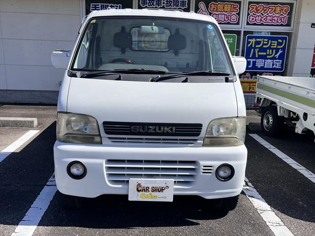 キャリイトラック ＫＵ　３方開　フロアオートマ　エアコン　１２インチ（9枚目）