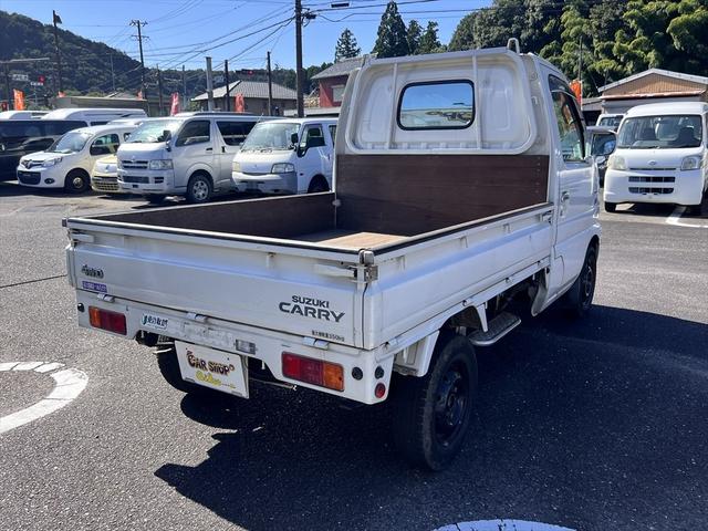 キャリイトラック ＫＵ　３方開　フロアオートマ　エアコン　１２インチ（18枚目）