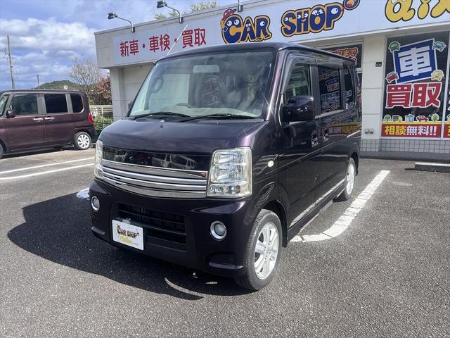 エブリイワゴン ＰＺターボスペシャル　ターボ　フルエアロ　両側パワースライドドア　ディスチャージヘッド　メッキグリル　インパネオートマ　オートステップ　電格ミラー　フォグ　キーレス　１４インチアルミ（10枚目）