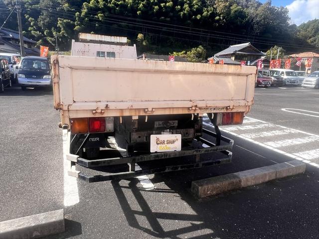 キャンター ロングDXターボ 5速ミッション ディーゼル エアバッグ エアコン パワステ パワーウィンドウ ABS 積載量:3000Kg 荷台内寸 長さ:435 幅:178(13枚目)