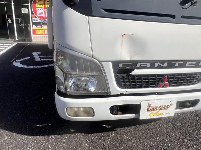 キャンター ロングDXターボ 5速ミッション ディーゼル エアバッグ エアコン パワステ パワーウィンドウ ABS 積載量:3000Kg 荷台内寸 長さ:435 幅:178(48枚目)