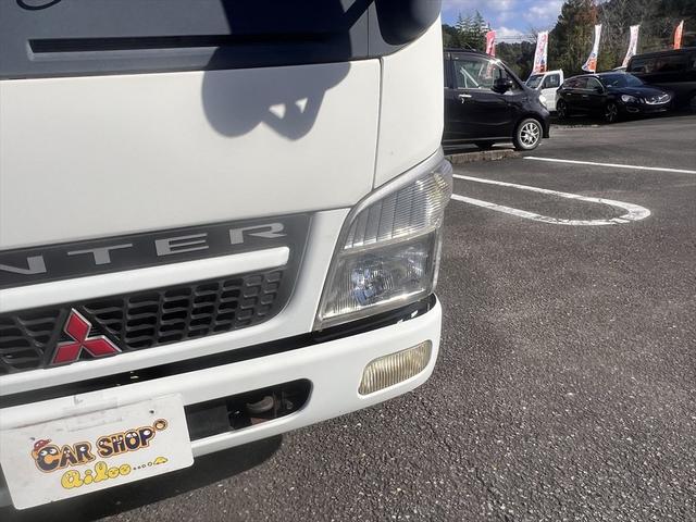 キャンター ロングDXターボ 5速ミッション ディーゼル エアバッグ エアコン パワステ パワーウィンドウ ABS 積載量:3000Kg 荷台内寸 長さ:435 幅:178(49枚目)