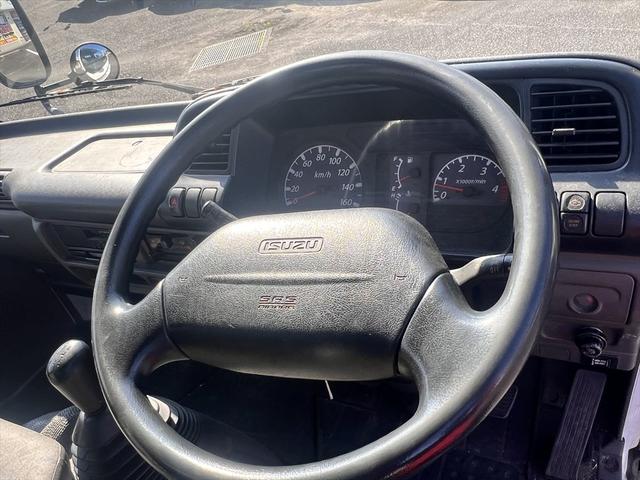 エルフトラック 高床　ディーゼル　エアバッグ　エアコン　パワステ　パワーウィンドウ　ＡＢＳ　積載量：２０００Ｋｇ　３人乗り　車庫証明用　長さ：４６８　幅：１６９　高さ：１９６　荷台寸法　長さ：３１８　幅：１６２（22枚目）