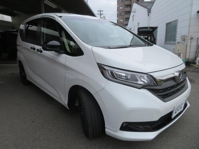 フリードハイブリッド ハイブリッド・Gブラックスタイル LED アルミホイール(7枚目)