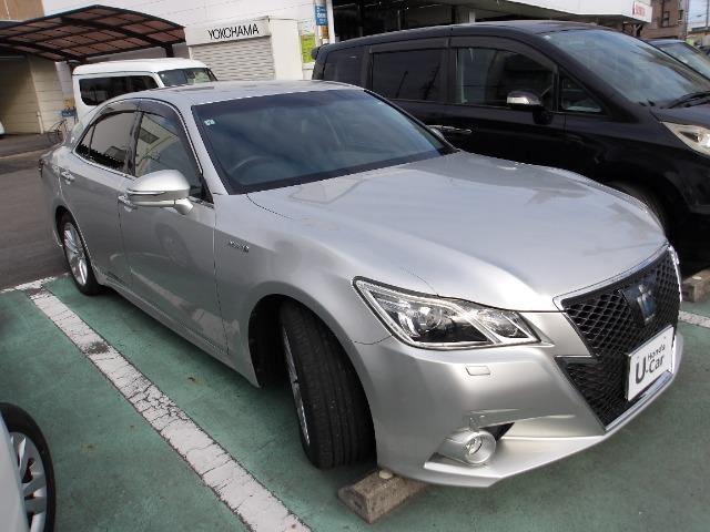 クラウンハイブリッド アスリートG フロントフォグランプ アルミホイール フルセグ(7枚目)