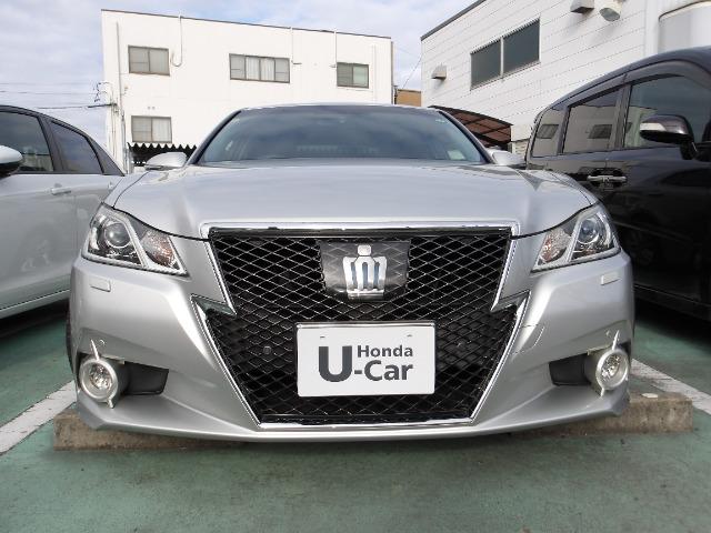 クラウンハイブリッド アスリートG フロントフォグランプ アルミホイール フルセグ(8枚目)