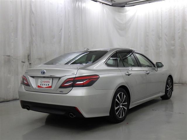 クラウンハイブリッド G 革シート フルセグ メモリーナビ DVD再生 ミュージックプレイヤー接続可 バックカメラ 衝突被害軽減システム ETC ドラレコ LEDヘッドランプ(6枚目)