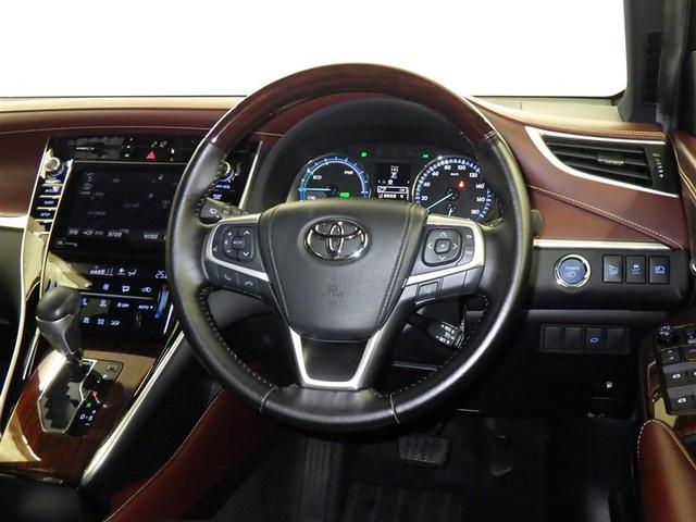 ハリアーハイブリッド プレミアム 4WD フルセグ メモリーナビ DVD再生 ミュージックプレイヤー接続可 バックカメラ 衝突被害軽減システム ETC LEDヘッドランプ フルエアロ(8枚目)