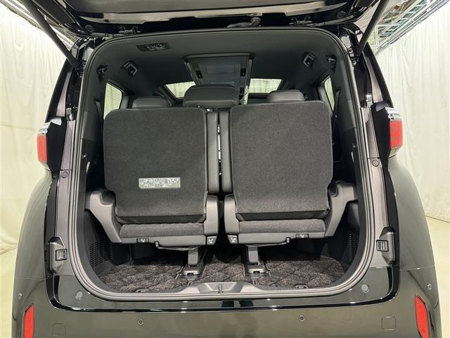 アルファードハイブリッド Ｚ　革シート　サンルーフ　フルセグ　ミュージックプレイヤー接続可　後席モニター　バックカメラ　衝突被害軽減システム　ＥＴＣ　ドラレコ　両側電動スライド　ＬＥＤヘッドランプ　乗車定員７人　３列シート（33枚目）