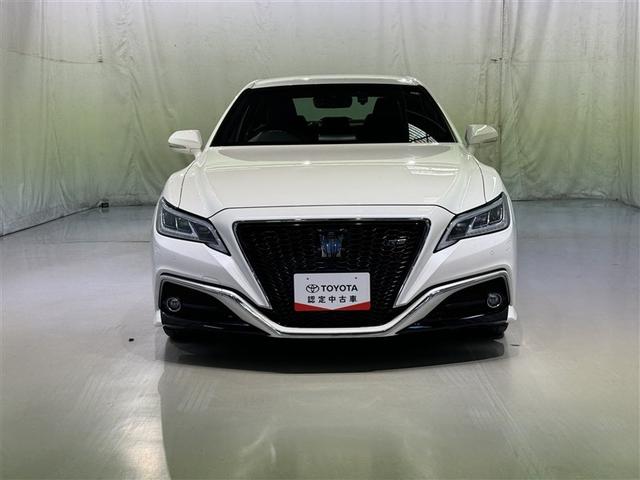 クラウンハイブリッド ＲＳ　リミテッド　革シート　フルセグ　メモリーナビ　ＤＶＤ再生　ミュージックプレイヤー接続可　バックカメラ　衝突被害軽減システム　ＥＴＣ　ドラレコ　ＬＥＤヘッドランプ（4枚目）