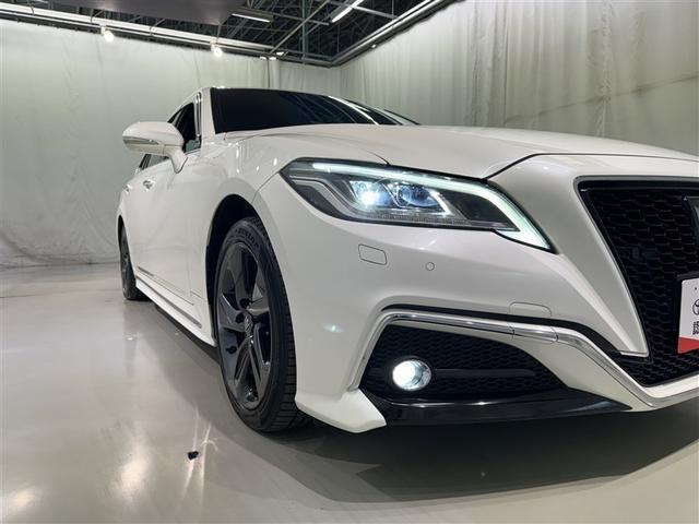 クラウンハイブリッド ＲＳ　リミテッド　革シート　フルセグ　メモリーナビ　ＤＶＤ再生　ミュージックプレイヤー接続可　バックカメラ　衝突被害軽減システム　ＥＴＣ　ドラレコ　ＬＥＤヘッドランプ（8枚目）