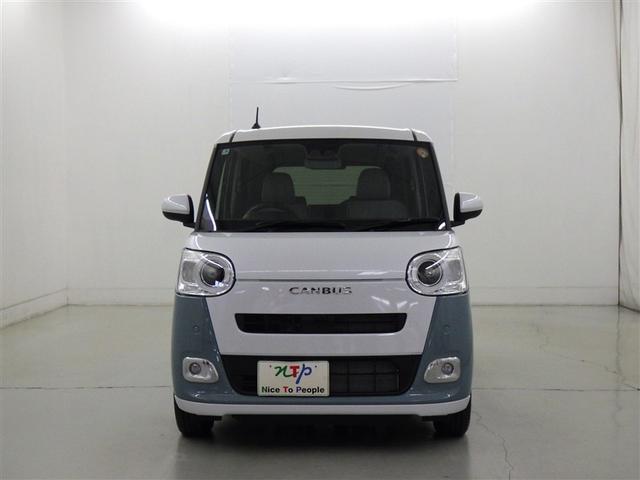 ムーヴキャンバス ストライプスＧ　フルセグ　メモリーナビ　ＤＶＤ再生　ミュージックプレイヤー接続可　バックカメラ　衝突被害軽減システム　両側電動スライド　ＬＥＤヘッドランプ　アイドリングストップ（4枚目）