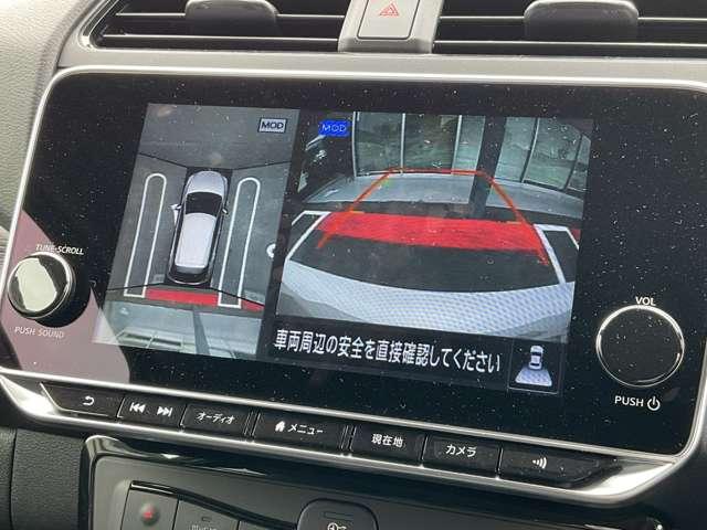 リーフ X Vセレクション 90周年記念車 コネクトナビ プロパイロット 全方位カメ 寒冷地仕様 試乗車UP 全方位カメラ LEDヘッドライト インテリキー レーンキープ 踏み間違い防止 ETC 禁煙車 サイドカーテンエアバック Bカメラ ナビTV(9枚目)