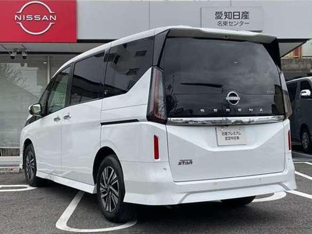 セレナ 2.0 ハイウェイスターV Vセレクション 純正9型ナビ 後席モニター プロパイロッ 両側自動ドア 全周囲 衝突被害軽減ブレーキ インテリジェントキー LEDヘッドライト 禁煙車 アルミホイール アダクティブクルーズコントロール ワンオーナー レーンキープ アイドリングストップ ETC(19枚目)