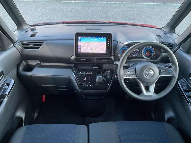 ルークス ６６０　ハイウェイスターＧターボ　プロパイロット　エディション　４ＷＤ　追従クルコン　１オーナー　ＬＥＤ　インテリキー　レーンアシスト　アイドリングストップ　整備記録簿　エアコン　カーテンエアバッグ　４ＷＤ　アルミ　ＥＴＣ　ＡＢＳ　ドラレコ　サイドカメラ　メモリーナビ（4枚目）