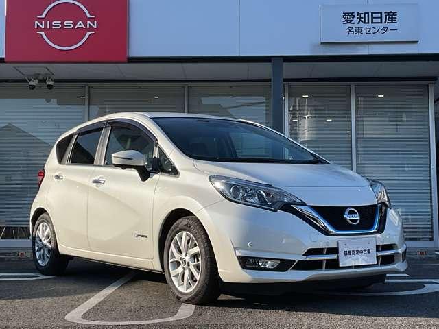 ノート １．２　ｅ－ＰＯＷＥＲ　メダリスト　純正ナビ　全方位カメラ　スマートミラー　被害軽減ブレーキ　ＴＶナビ　禁煙　ドライブレコーダ　バックモニター　クルコン　インテリキー　ＬＥＤランプ　車線逸脱警報システム　ワンオーナー　キーフリー　アルミホイール　ＥＴＣ　オートエアコン　記録簿（18枚目）