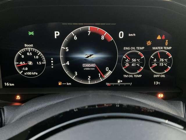 フェアレディＺ ３．０　バージョン　ＳＴ　※雹害未使用車　９インチ日産コネクトナビ　衝突軽減システム　オートクルーズ　Ｂモニタ　ワンオーナ　本革シート　アルミホイール　ＬＥＤヘッドライト　ナビＴＶ　スマートキー　ＥＴＣ　キーレス　オートエアコン　パワーステアリング　メモリーナビ（11枚目）