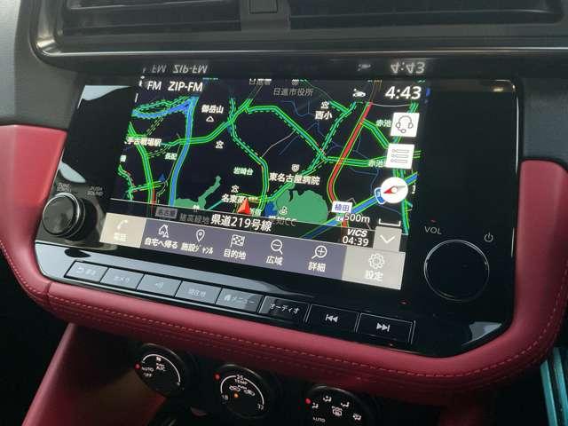 フェアレディＺ ３．０　バージョン　ＳＴ　※雹害未使用車　９インチ日産コネクトナビ　衝突軽減システム　オートクルーズ　Ｂモニタ　ワンオーナ　本革シート　アルミホイール　ＬＥＤヘッドライト　ナビＴＶ　スマートキー　ＥＴＣ　キーレス　オートエアコン　パワーステアリング　メモリーナビ（12枚目）