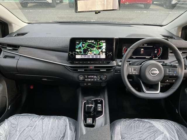 オーラ １．２　Ｇ　※雹害未使用車　９インチ日産コネクトナビ　自動（被害軽減）ブレーキ　クルコン　ＬＥＤ　ＬＫＡ　サイドカメラ　ＥＴＣ　カーテンエアバッグ　アルミホイール　パワーウィンドウ　寒冷地仕様　ワンオーナー　フルオートエアコン　キーレスエントリー　ＡＢＳ（5枚目）