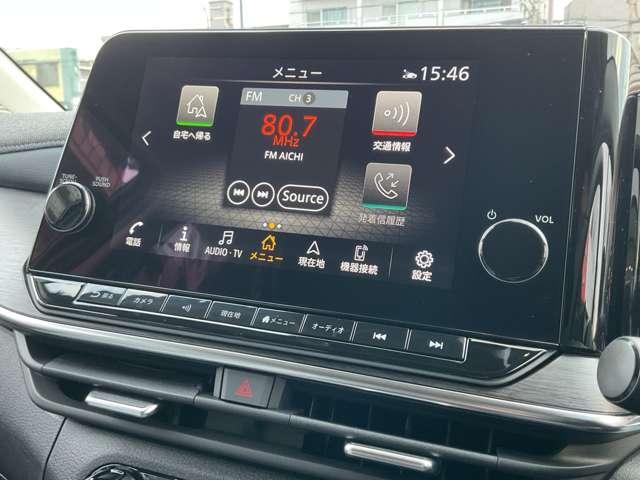 オーラ １．２　Ｇ　レザーエディション　※雹害未使用車　９インチ日産コネクトナビ　ワンオーナ　追突防止　クルコン　本革　車線逸脱警報装置　ＬＥＤ　バックモニター　ＥＴＣ　メモリーナビゲーション　ＡＷ　キーレスエントリー　オートエアコン　ＡＢＳ　パワーウィンドウ　サイドカメラ（11枚目）