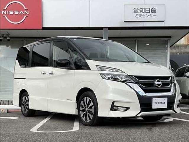 セレナ ２．０　ハイウェイスター　ＶセレクションＩＩ　９型ナビ　後席モニター　全方位カメラ　バックモニタ　全周囲モニタ　アイスト　Ｐアシスト　インテリキー　ＬＥＤライト　ＥＴＣ車載器　オートクルーズコントロール　サイドエアバッグ　記録簿　ドライブレコーダー　禁煙　アルミ　ＴＶナビ　エアバック（18枚目）