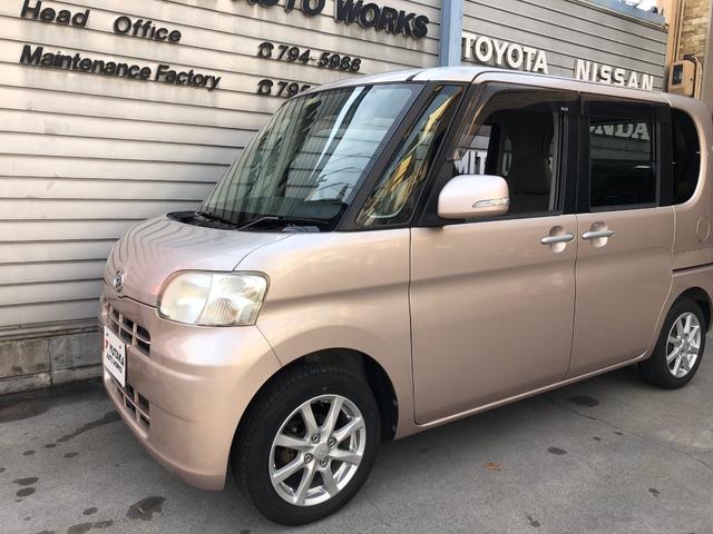 タント Ｘ　左側パワースライドドア　社外ナビ　ＴＶ　保証書・取扱説明書（3枚目）