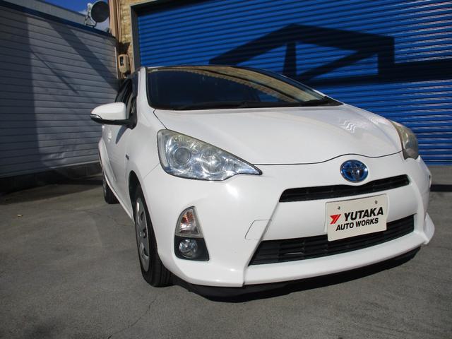 アクア Ｓ　カロッツェリアナビ・ＴＶ　Ｂｌｕｅｔｏｏｔｈ　ＥＴＣ　アイドリングストップ　オートエアコン　フォグランプ　保証書・取説有（3枚目）