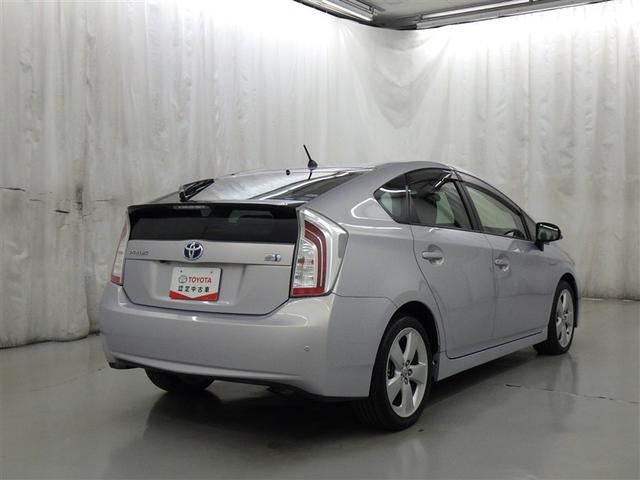 プリウス Gツーリングセレクションレザーパッケージ 衝突被害軽減システム HDDナビ フルセグ バックカメラ ETC ドラレコ CD 革シート 電動シート LEDヘッドランプ スマートキー キーレス ハイブリッド(7枚目)