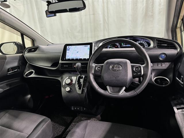 シエンタ ハイブリッド　Ｇ　セーフティーエディションＩＩ　衝突被害軽減システム　メモリーナビ　フルセグ　バックカメラ　ＥＴＣ　ドラレコ　ＣＤ　ミュージックプレイヤー接続可　ＤＶＤ再生　後席モニター　オートクルーズコントロール　ＬＥＤヘッドランプ　乗車定員７人（9枚目）