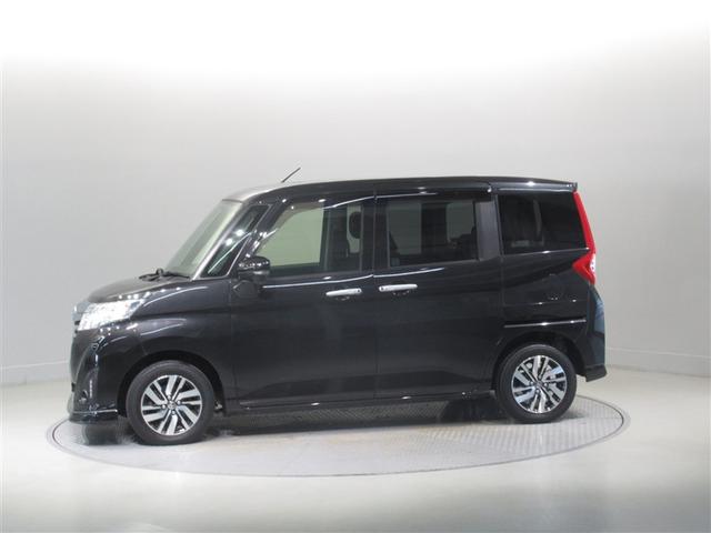 ルーミー カスタムＧ　メモリーナビ　フルセグ　バックカメラ　ＥＴＣ　ＣＤ　ミュージックプレイヤー接続可　ＤＶＤ再生　オートクルーズコントロール　ＬＥＤヘッドランプ　両側電動スライド　３列シート　スマートキー　キーレス（3枚目）