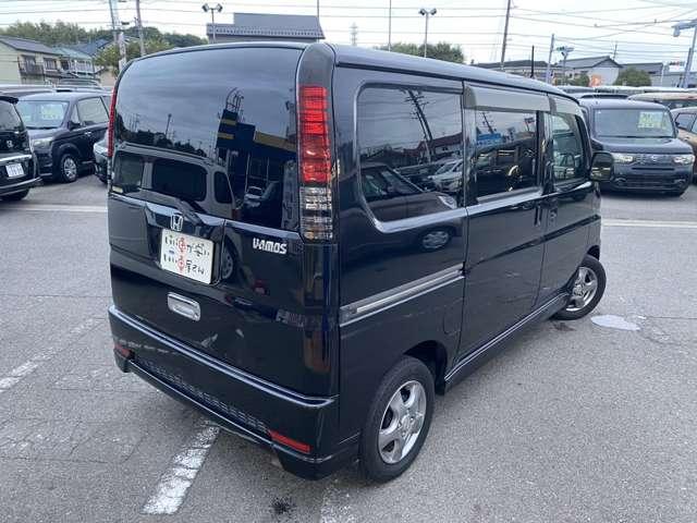 バモス Ｌローダウン　禁煙　キーレス　アルミ　ローダウン　エアロ　ＣＤ　ＳＲＳ　保証付き（6枚目）