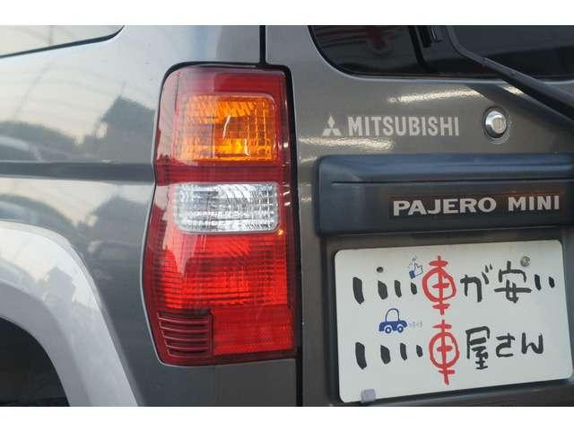 パジェロミニ Ｖ　禁煙　　キーレス　フォグ　ＥＴＣ　純正アルミ（4枚目）