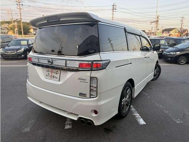 エルグランド ２．５　ライダー　ナビＴＶ　スマキ―　両側電スラ　後席モニター　レザーシート　Ｗエアコン（11枚目）