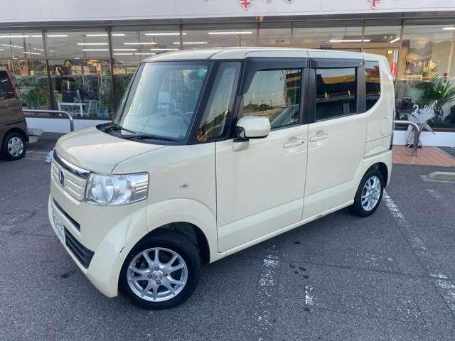 Ｎ－ＢＯＸ Ｇ　禁煙　ナビＴＶ　スマキ―　Ｐスタート　アルミ　サイドバイザー　保証付き（3枚目）
