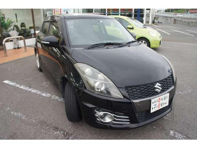 スイフト ＲＳ　禁煙　ナビＴＶ　スマキ―　５速ＭＴ　クルコン　ＥＴＣ　アルミ　サイドバイザー　保証付き（4枚目）