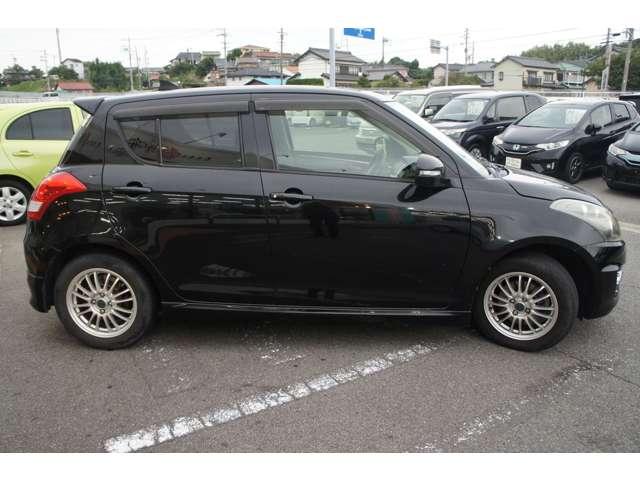 スイフト ＲＳ　禁煙　ナビＴＶ　スマキ―　５速ＭＴ　クルコン　ＥＴＣ　アルミ　サイドバイザー　保証付き（5枚目）