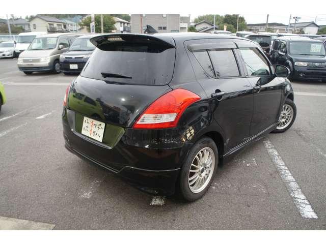 スイフト ＲＳ　禁煙　ナビＴＶ　スマキ―　５速ＭＴ　クルコン　ＥＴＣ　アルミ　サイドバイザー　保証付き（6枚目）