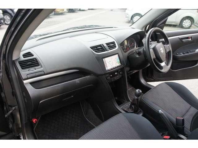 スイフト ＲＳ　禁煙　ナビＴＶ　スマキ―　５速ＭＴ　クルコン　ＥＴＣ　アルミ　サイドバイザー　保証付き（45枚目）