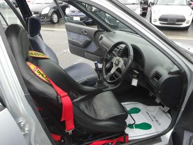 カルタス Ｇ　禁煙　ＣＤ　社外ハンドル　Ｆシート　ローダウン　ＡＷ（15枚目）