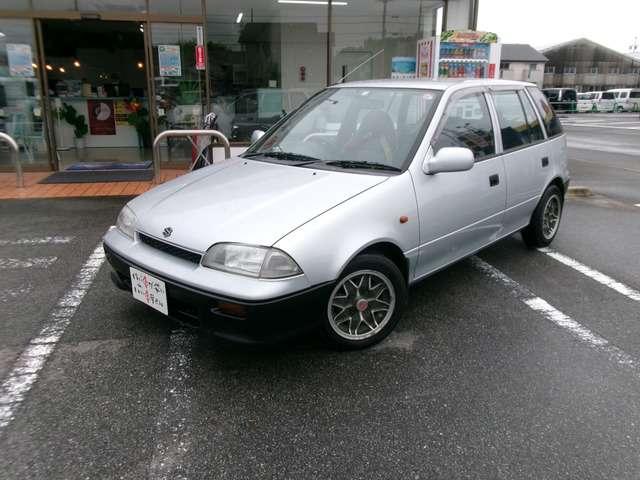 カルタス Ｇ　禁煙　ＣＤ　社外ハンドル　Ｆシート　ローダウン　ＡＷ（33枚目）