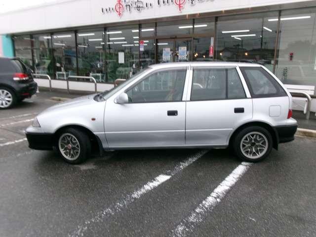 カルタス Ｇ　禁煙　ＣＤ　社外ハンドル　Ｆシート　ローダウン　ＡＷ（42枚目）