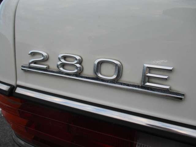 ミディアムクラス 280E 正規ディーラー車 左H ETC クルコン 記録簿 Fマット(10枚目)