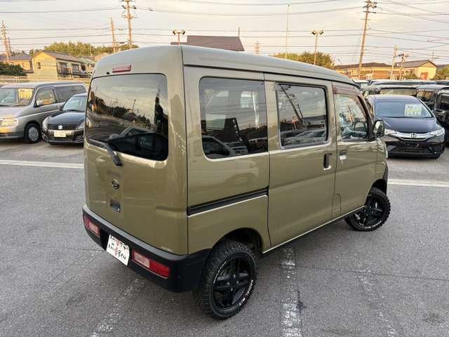 ハイゼットカーゴ スペシャルクリーン ハイルーフ 禁煙 リフトアップ エアコン  全塗装済み アルミ(11枚目)