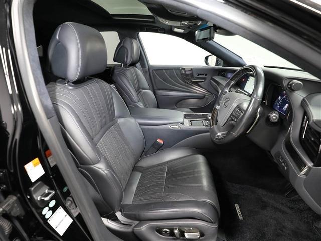 LS LS500 バージョンL バックカメラ ミュージックプレイヤー接続可 衝突軽減ブレーキ 革シート 地デジ LED メモリーナビ オートクルーズコントロール ETC スマートキー サンルーフ エアコン アルミホイール ナビTV(19枚目)
