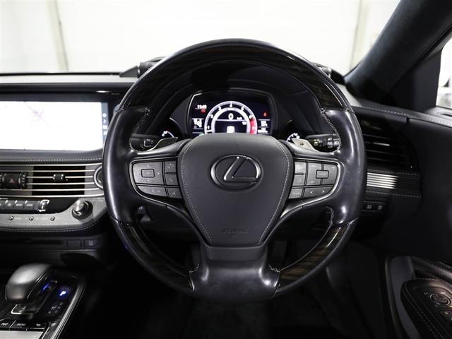LS LS500 バージョンL バックカメラ ミュージックプレイヤー接続可 衝突軽減ブレーキ 革シート 地デジ LED メモリーナビ オートクルーズコントロール ETC スマートキー サンルーフ エアコン アルミホイール ナビTV(25枚目)